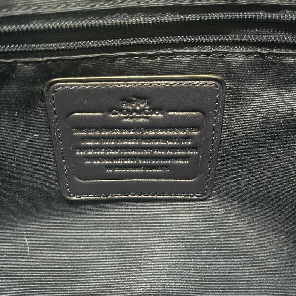 Coach “Carlyle” Blue Hobo Bag with Relaxed Silhouette - Picture 7 of 7